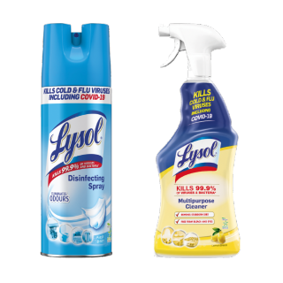 Lysol pintojen puhdistusaineet